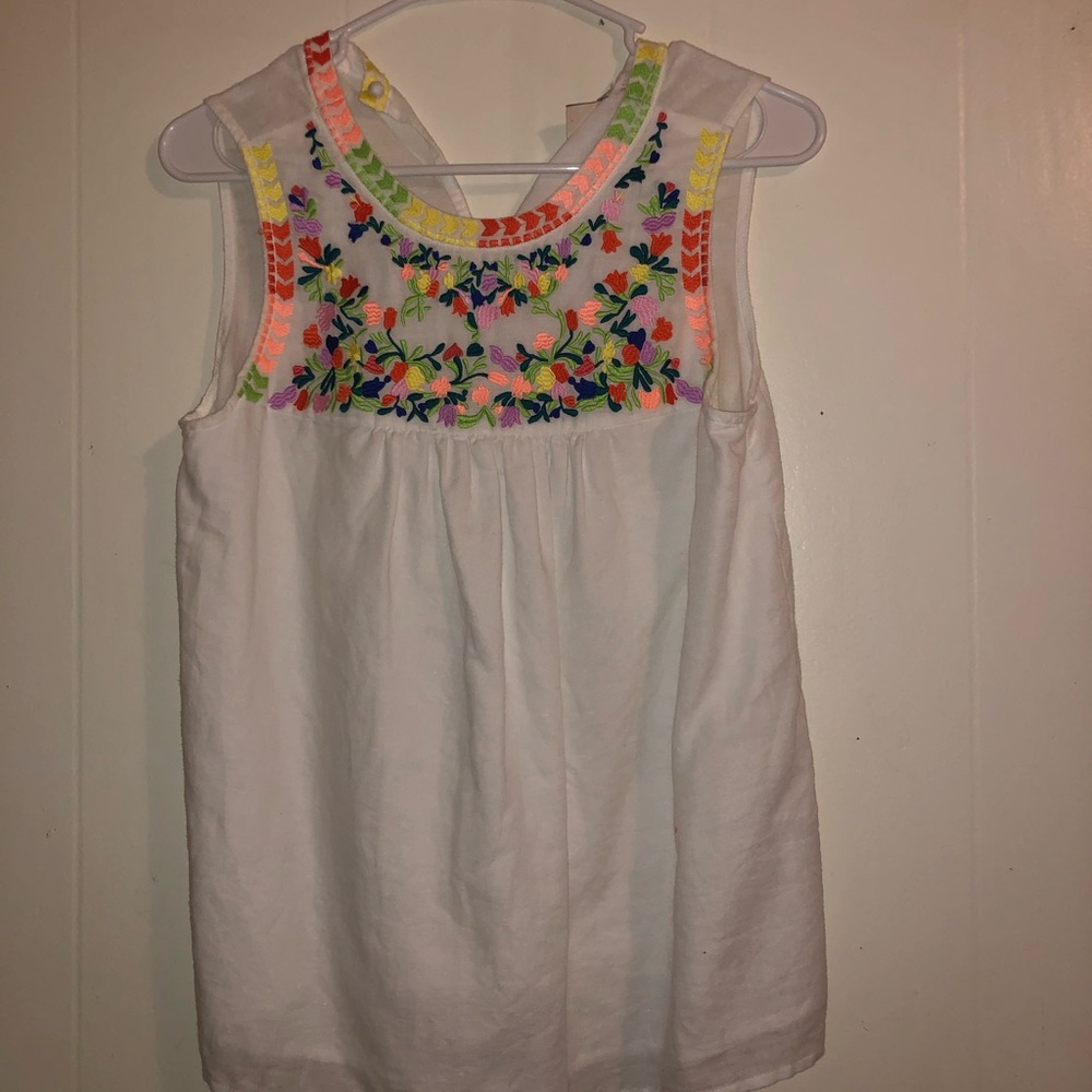 Flowery J. Crew Blouse